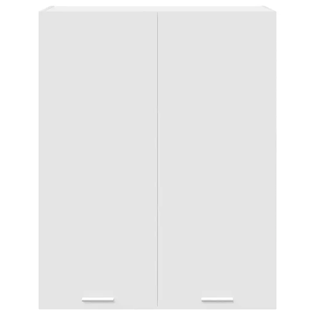 Hanging Kitchen Cabinet White 80x31x100cm Modern Storage Engineered Wood