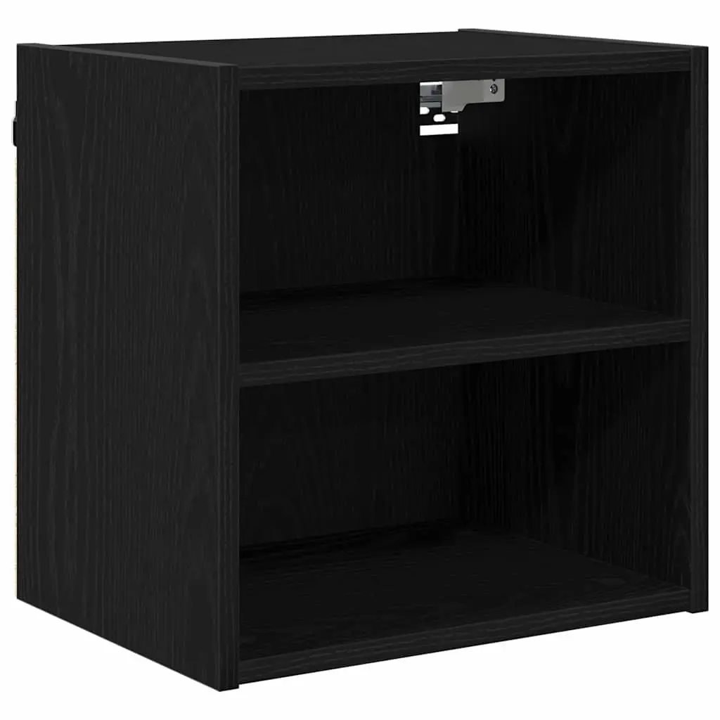 Hanging Kitchen Cabinet Black Oak 40x29.5x40cm Modern Storage Engineered Wood