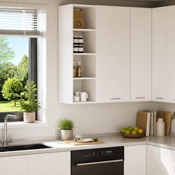 Efficient Hanging Kitchen Cabinet for Easy Organization