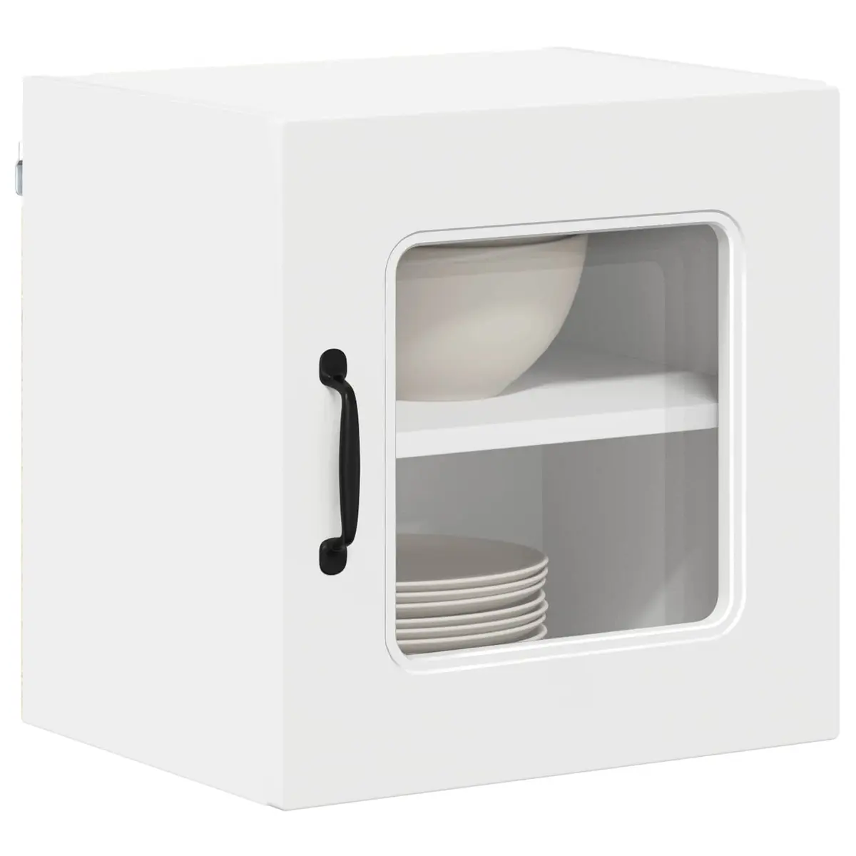 White Engineered Wood Dishwasher Panel Kitchen Cabinet Storage 40 x 31 x 40 cm