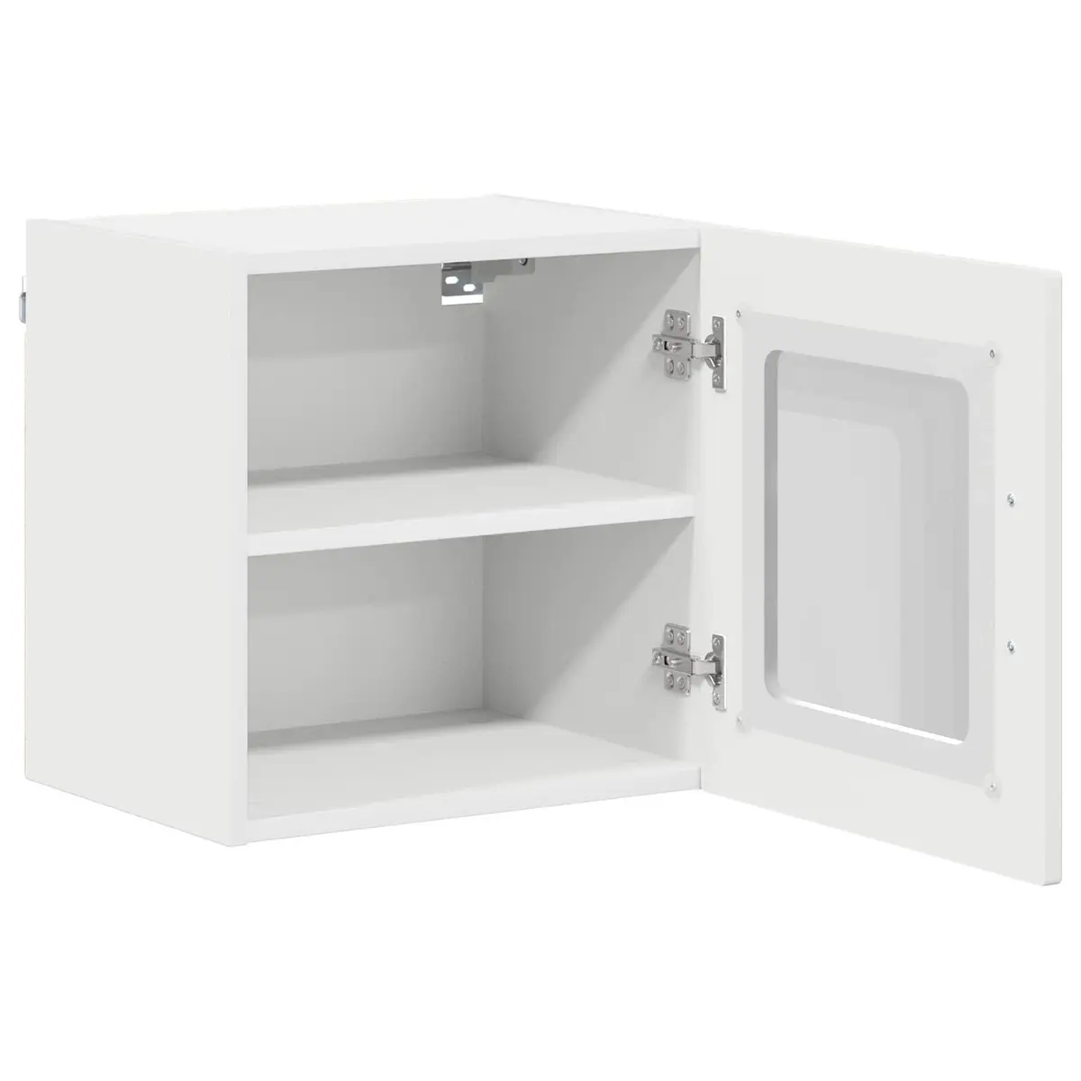 White Engineered Wood Dishwasher Panel Kitchen Cabinet Storage 40 x 31 x 40 cm
