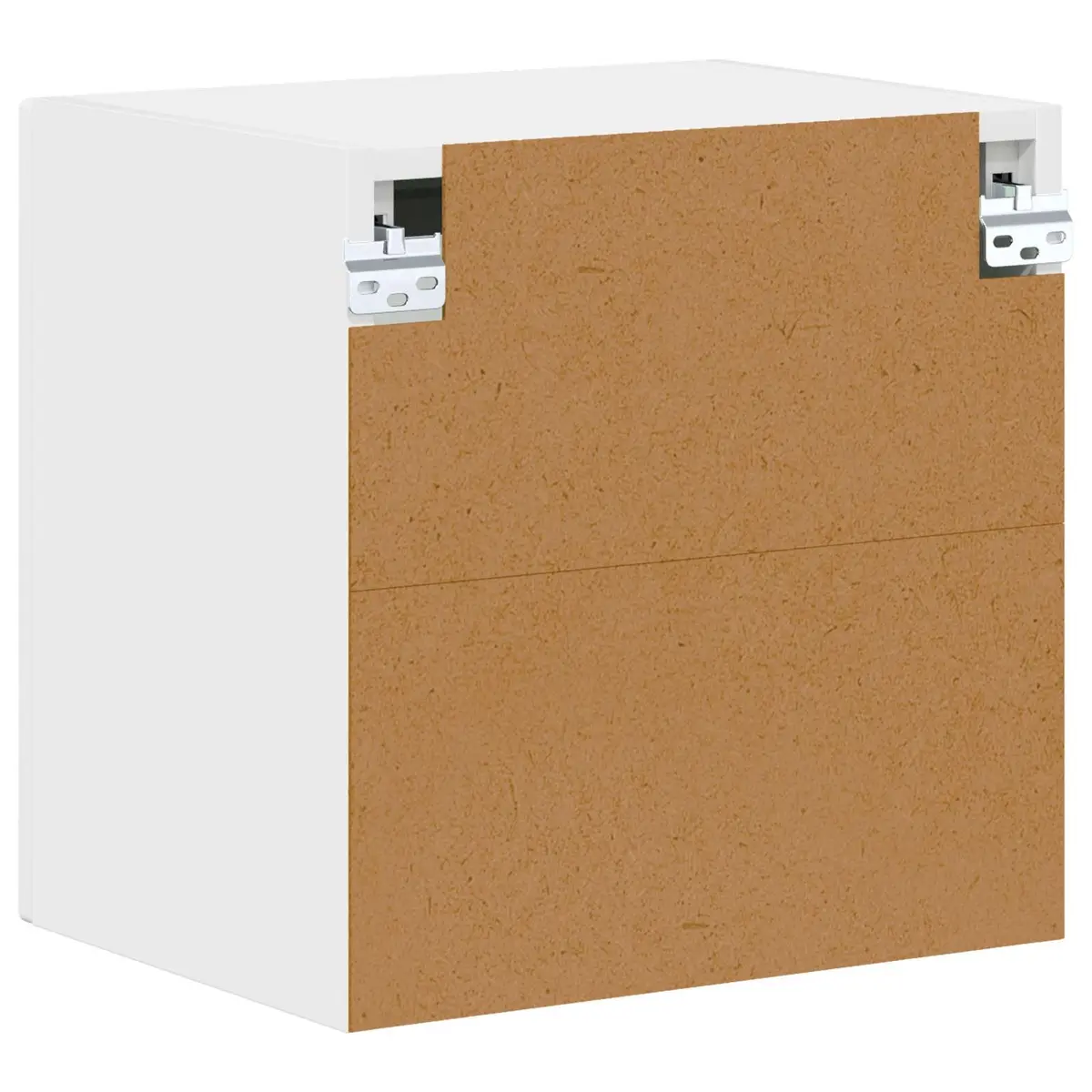 White Engineered Wood Dishwasher Panel Kitchen Cabinet Storage 40 x 31 x 40 cm