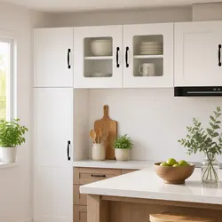 Compact White Kitchen Cabinet Dishwasher Panel for Your Home