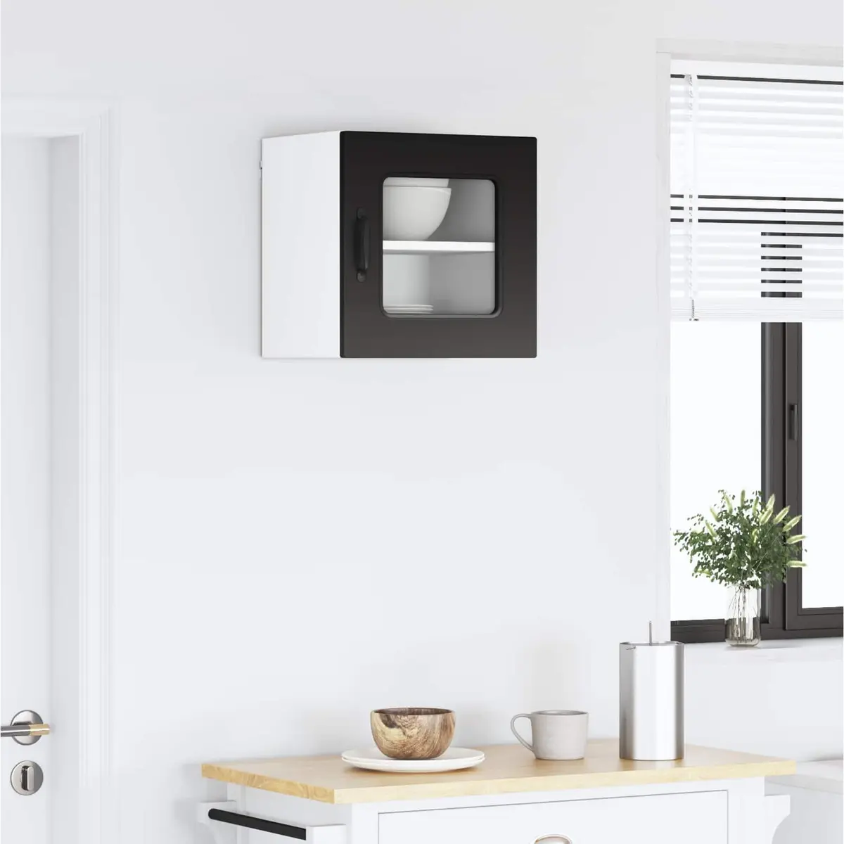 Dishwasher Panel Black 40x31x40cm Kitchen Cupboard Door Cover Replacement