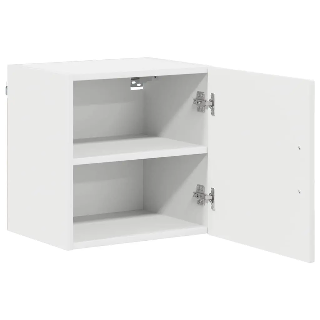 Dishwasher Panel White Engineered Wood Modern 2 Piece Kitchen Cabinet Storage Unit