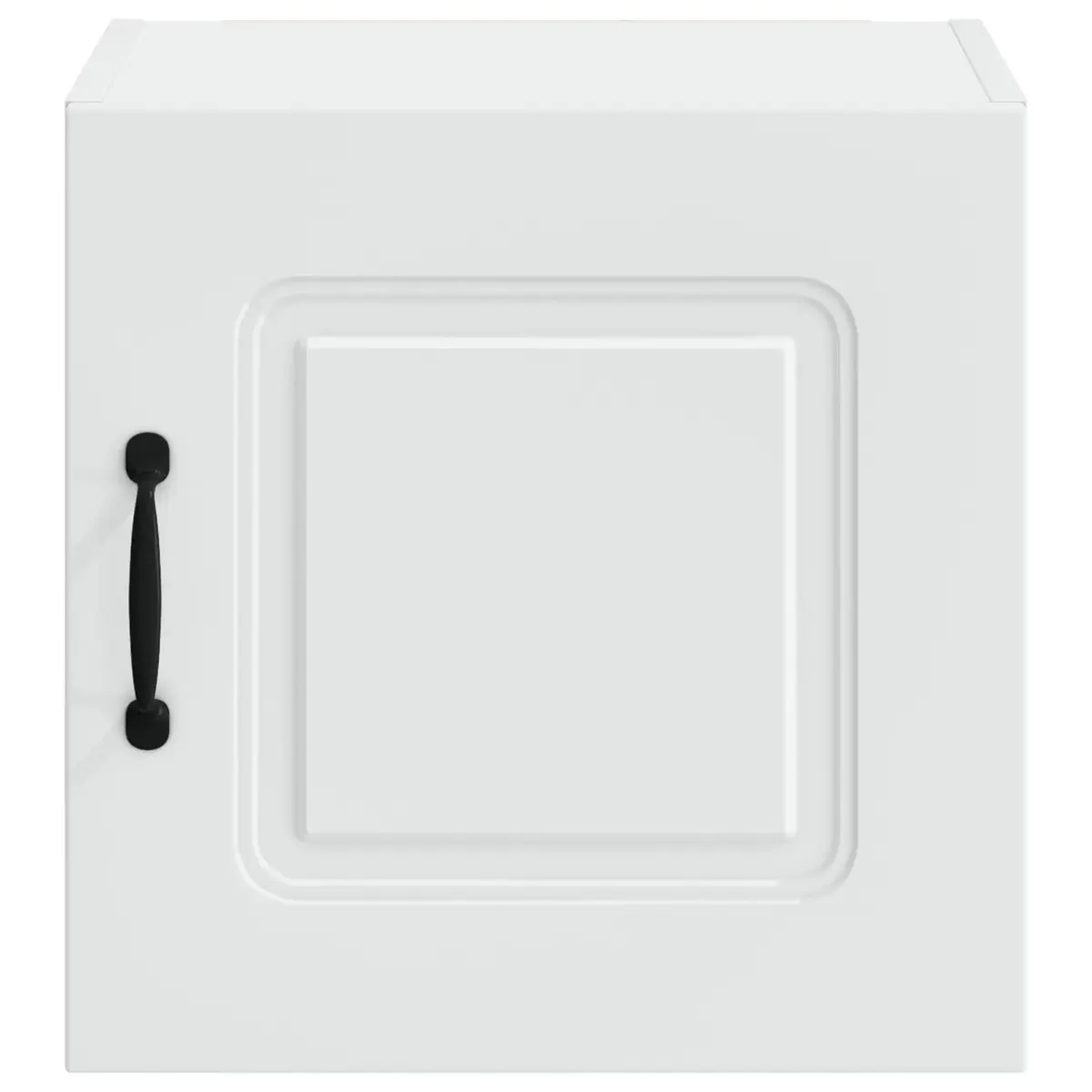 Dishwasher Panel White Engineered Wood Modern 2 Piece Kitchen Cabinet Storage Unit