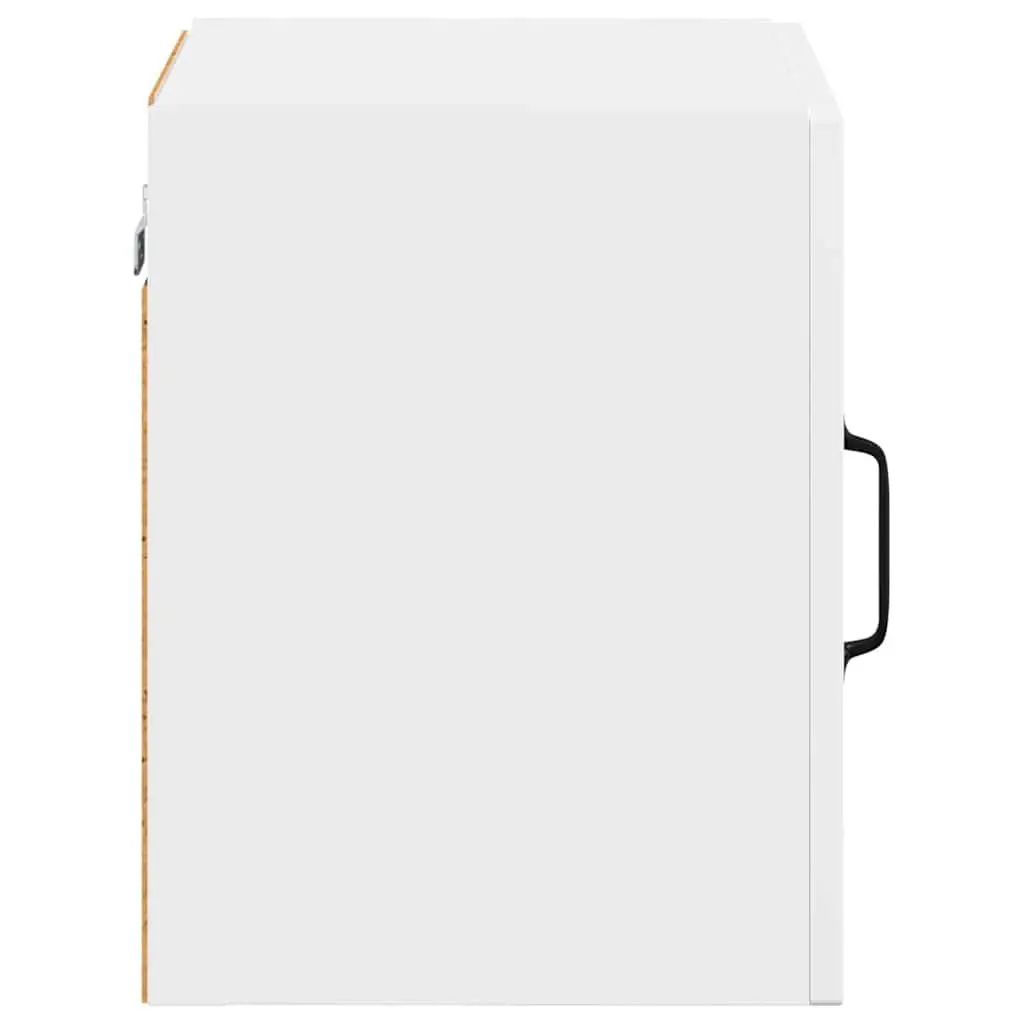 Dishwasher Panel White Engineered Wood Modern 2 Piece Kitchen Cabinet Storage Unit