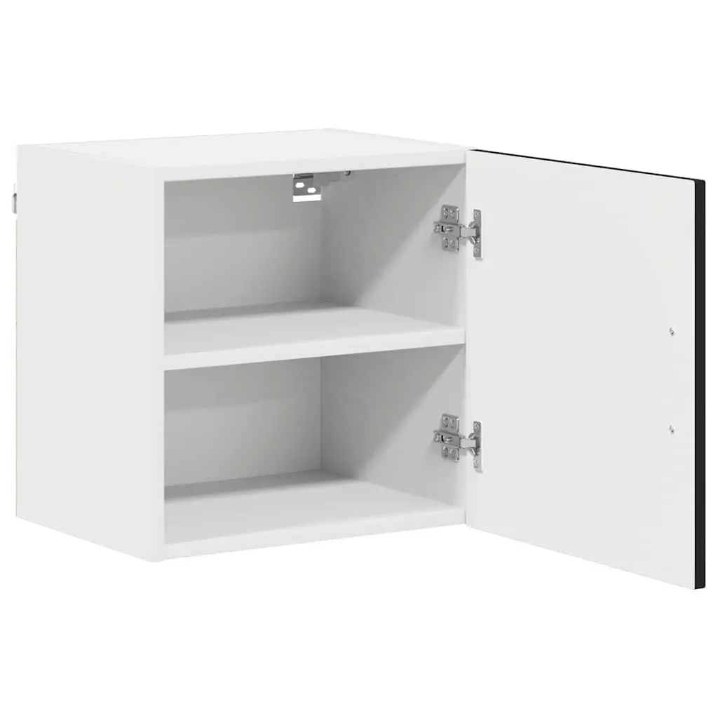 Kitchen Cabinet Black Engineered Wood 40 x 31 x 40 cm Modern Storage