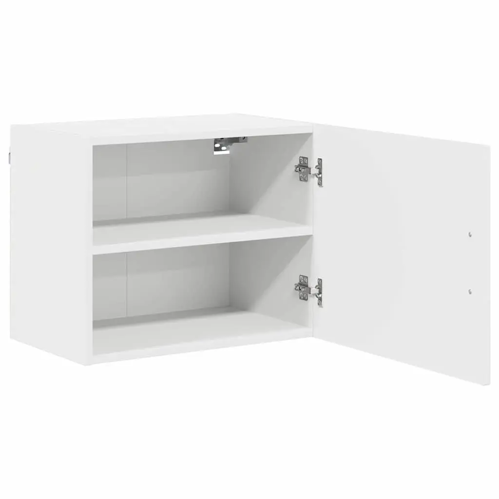 Dishwasher Panel Cabinet High Gloss White 50 x 31 x 40 cm Engineered Wood Storage