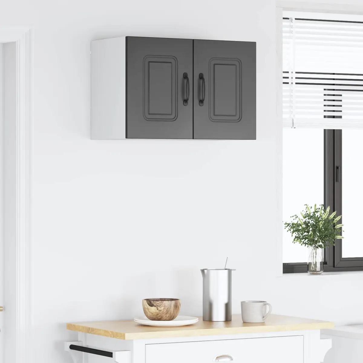 Dishwasher Panel Black 60 x 31 x 40 cm Kitchen Cabinet Door Cover Replacement