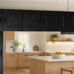 Compact and Elegant Kitchen Storage Solution
