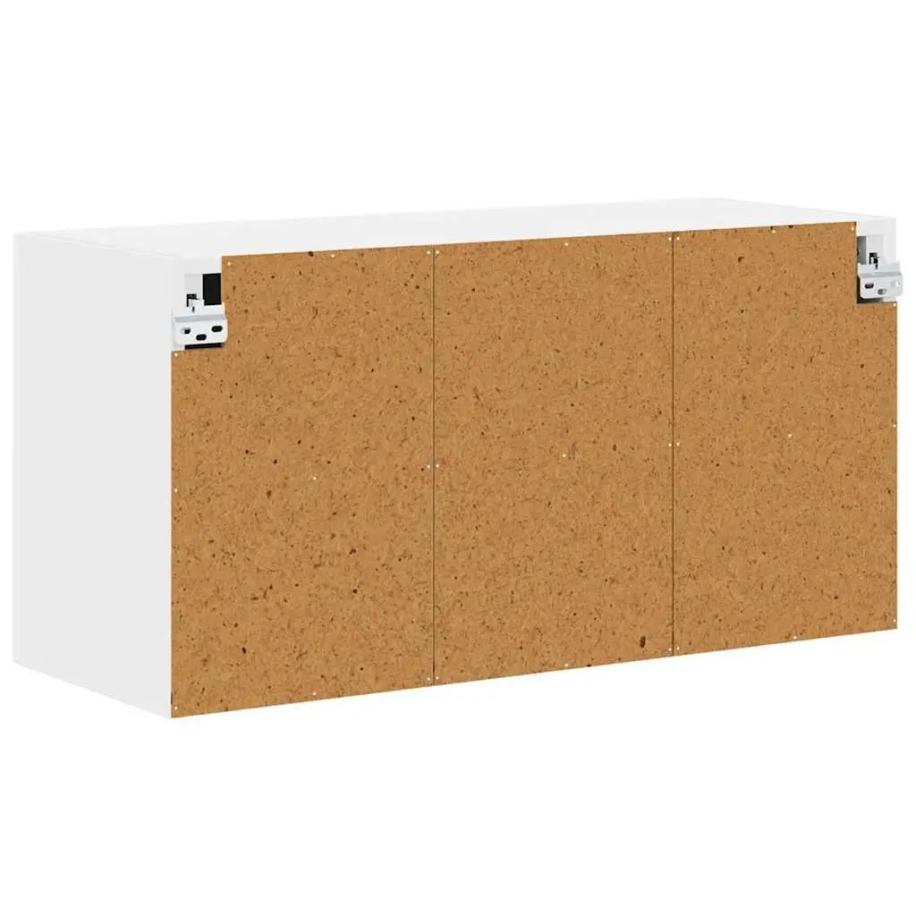 Dishwasher Panel Kitchen Cabinet White Engineered Wood Storage 80x31x40cm