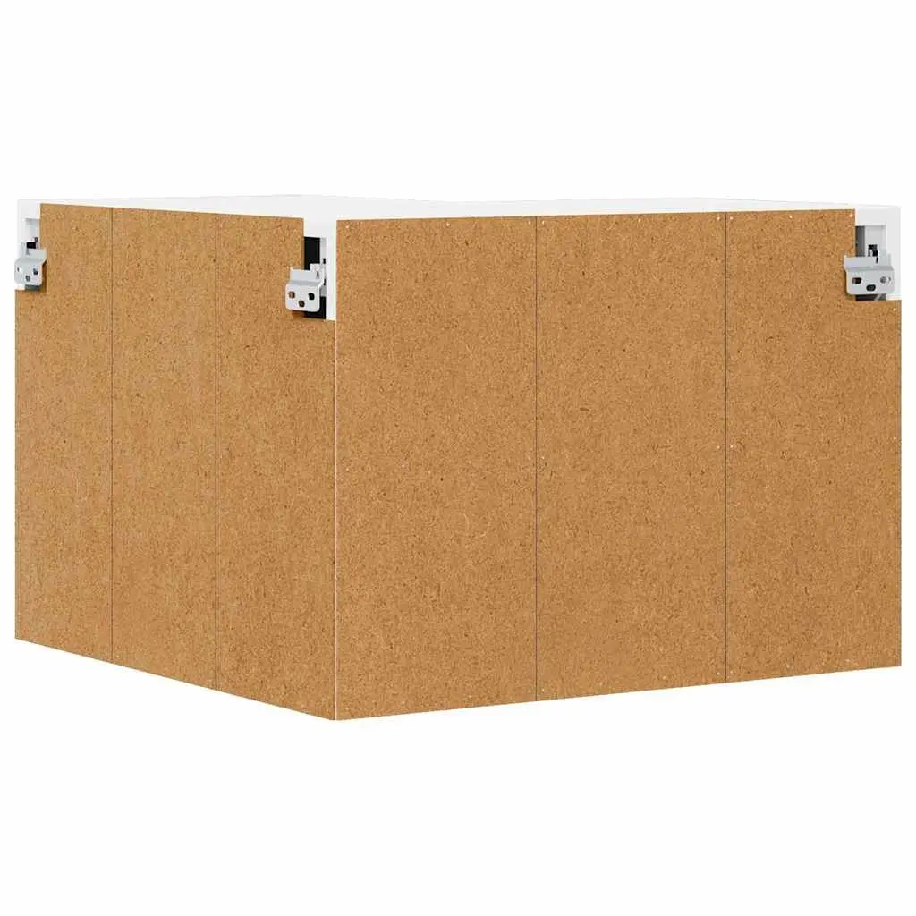 White Dishwasher Panel Kitchen Cabinet Storage Engineered Wood 57x57x40cm