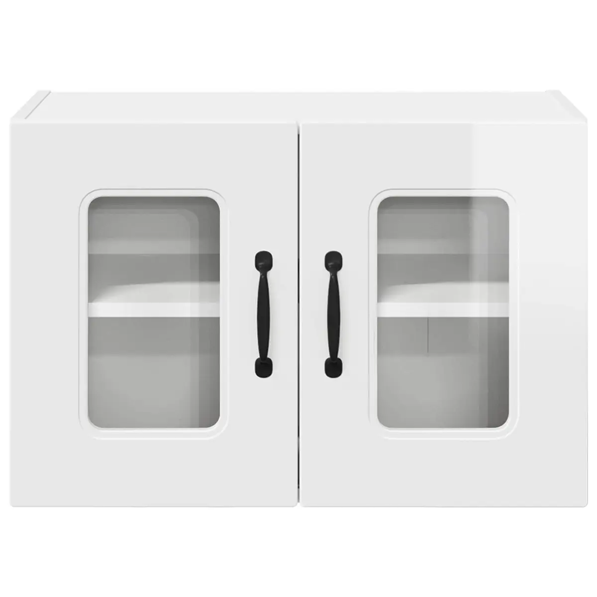 Kitchen Cabinet White Engineered Wood 60x31x40cm Spacious Storage Contemporary Style