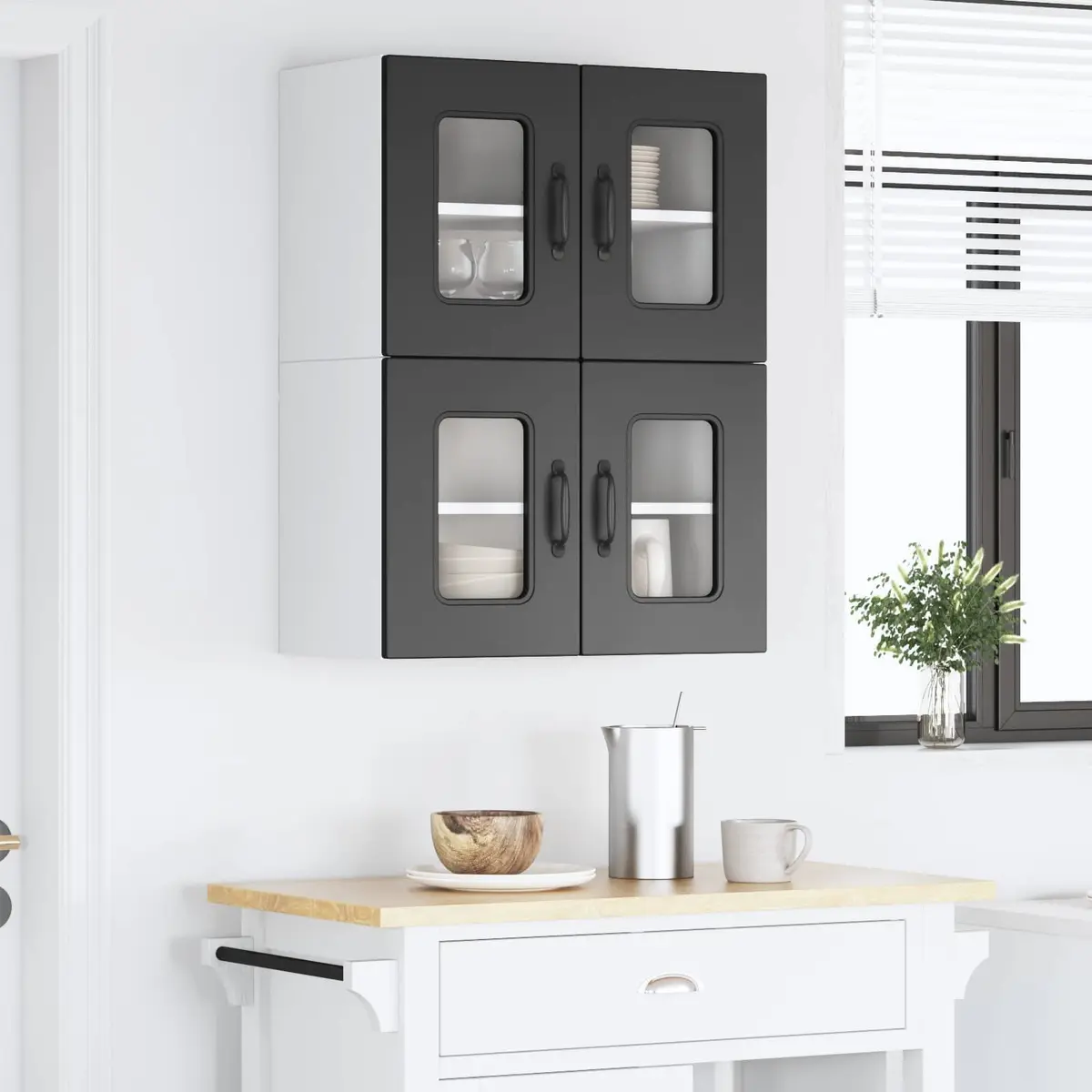 Dishwasher Panel Black 60 x 31 x 40 cm Engineered Wood Storage