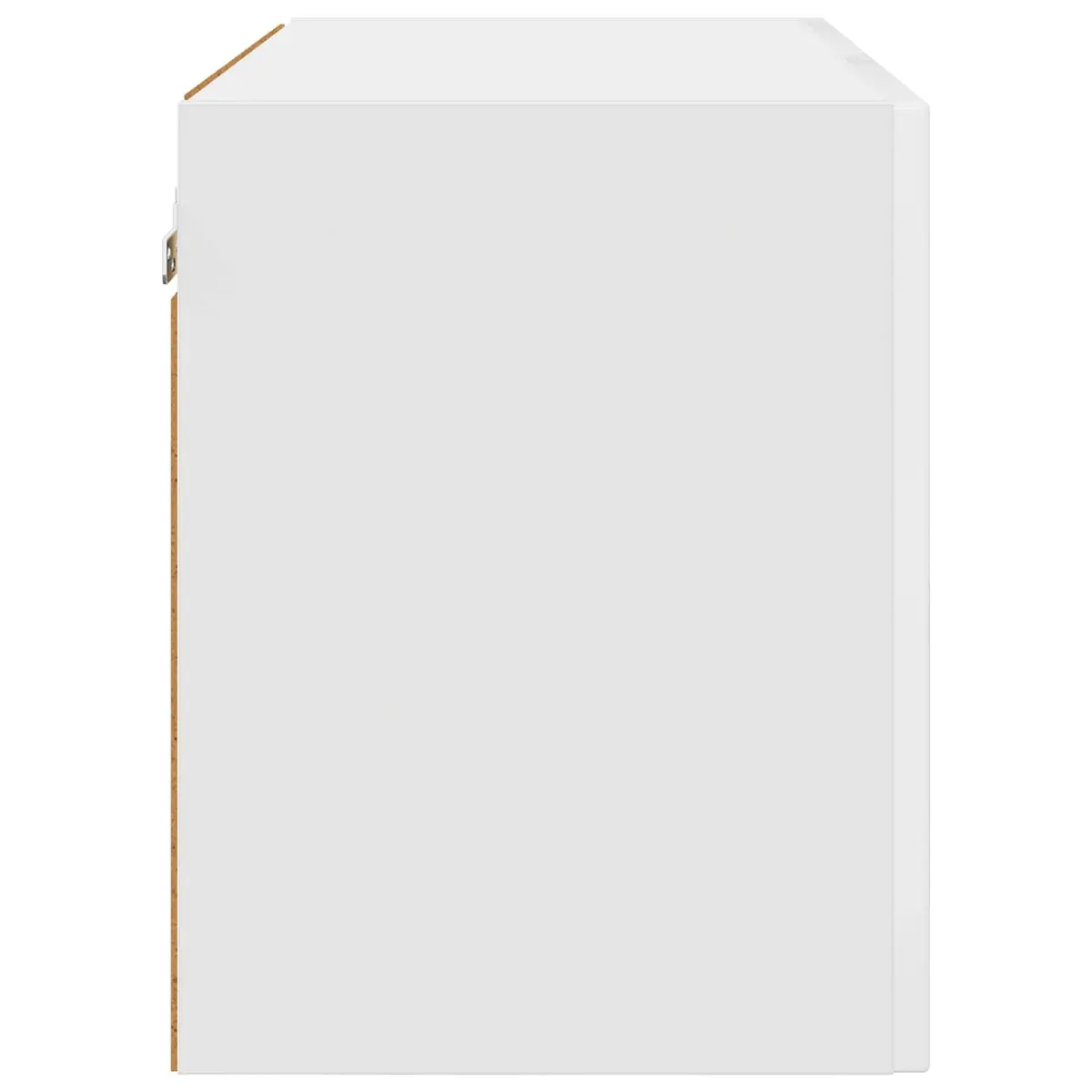 Kitchen Dishwasher Panel Cabinet High Gloss White Engineered Wood Storage