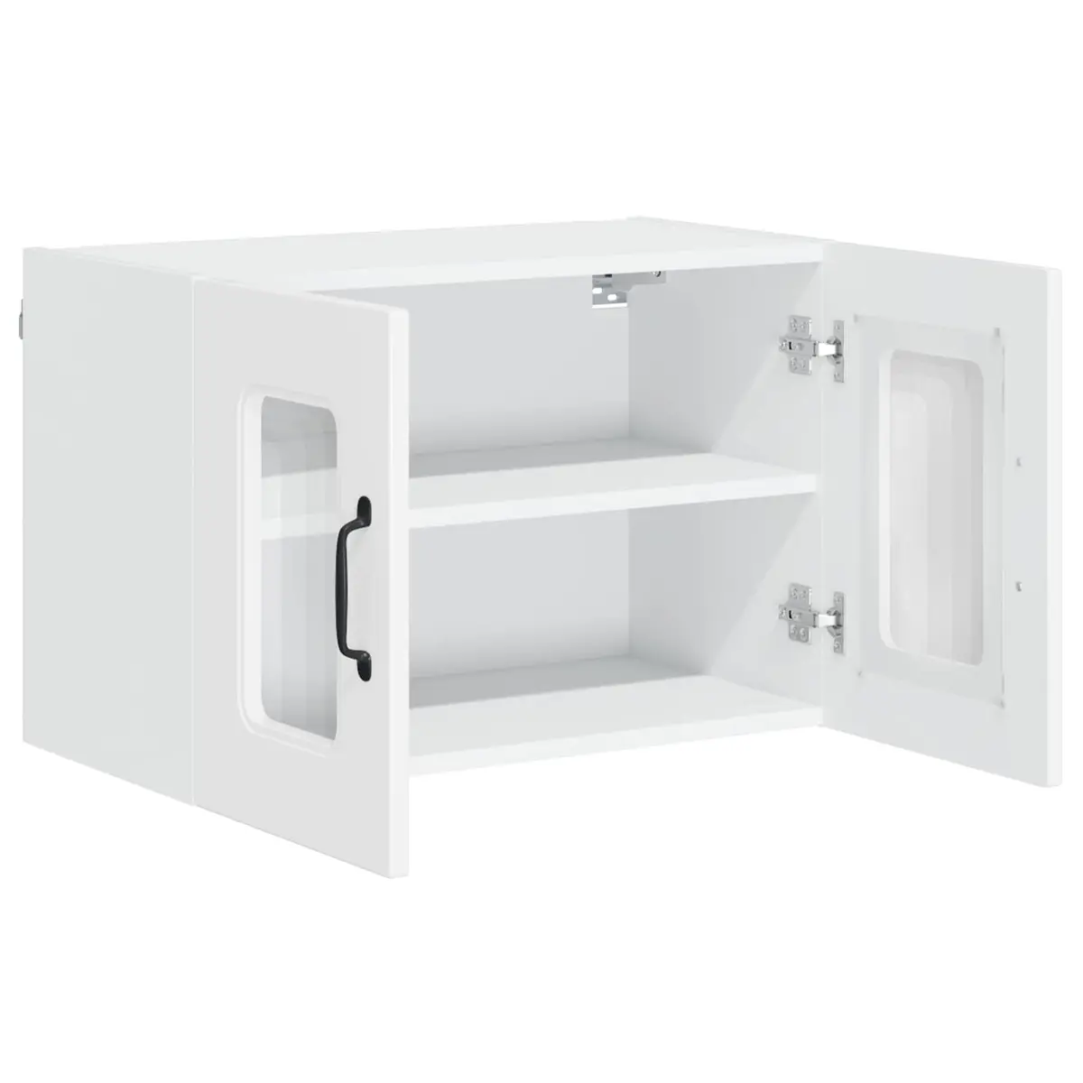 Kitchen Dishwasher Panel Cabinet High Gloss White Engineered Wood Storage