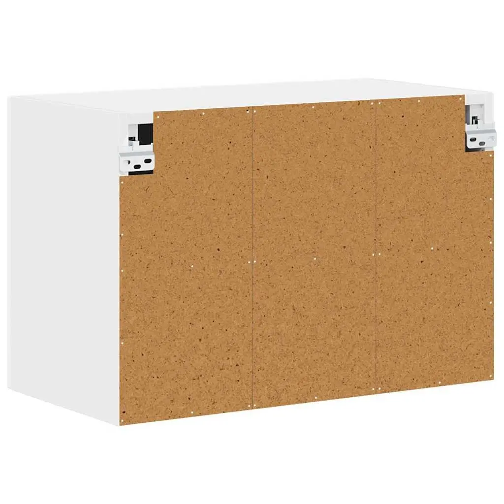 High Gloss White Kitchen Cabinet Storage Engineered Wood Dishwasher Panel 2 Piece