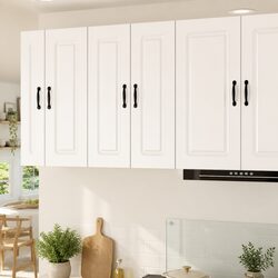 Engineered Wood Kitchen Cabinet with Simple Design