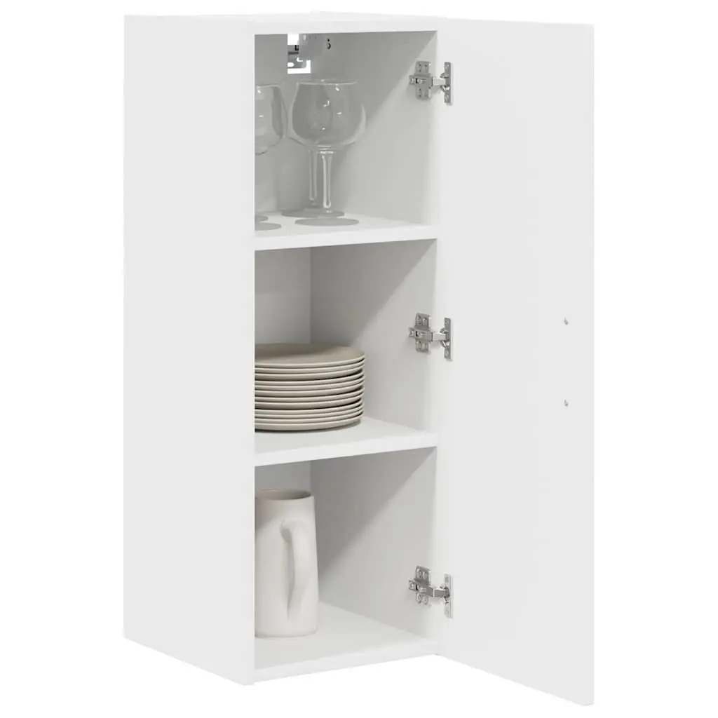 Dishwasher Panel Kitchen Cabinet White Engineered Wood Storage Unit 30x31x80cm