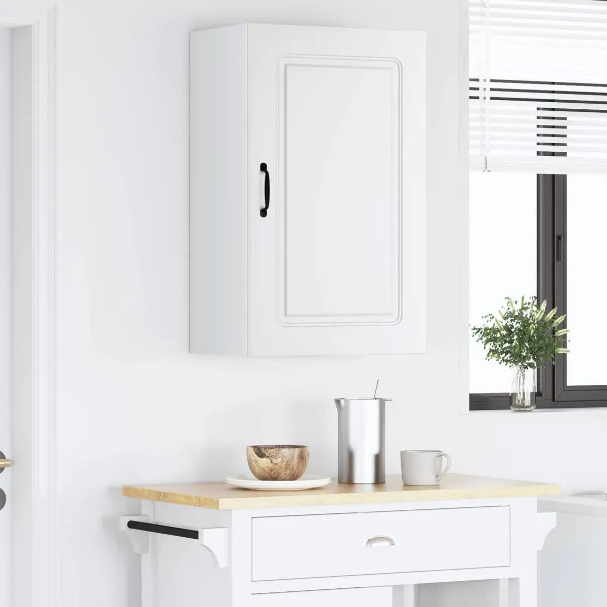Dishwasher Cabinet Panel White 50 x 31 x 80 cm Engineered Wood Storage