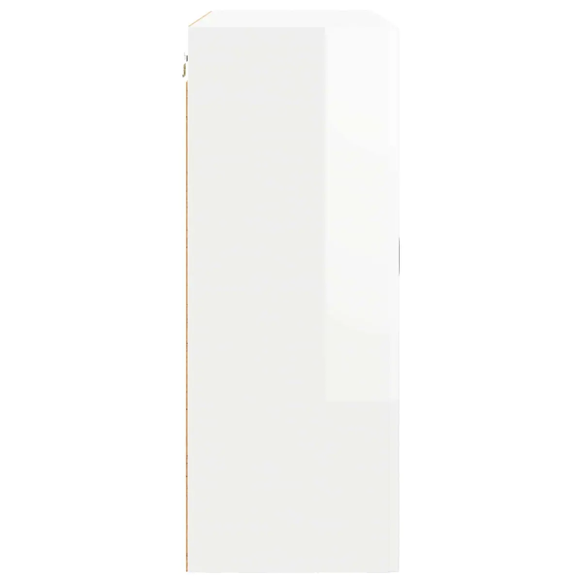 Dishwasher Panel High Gloss White 80 x 31 x 80 cm Contemporary Kitchen Cabinet Door Cover