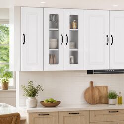 Compact Engineered Wood Kitchen Cabinet 60 x 31 x 80 cm