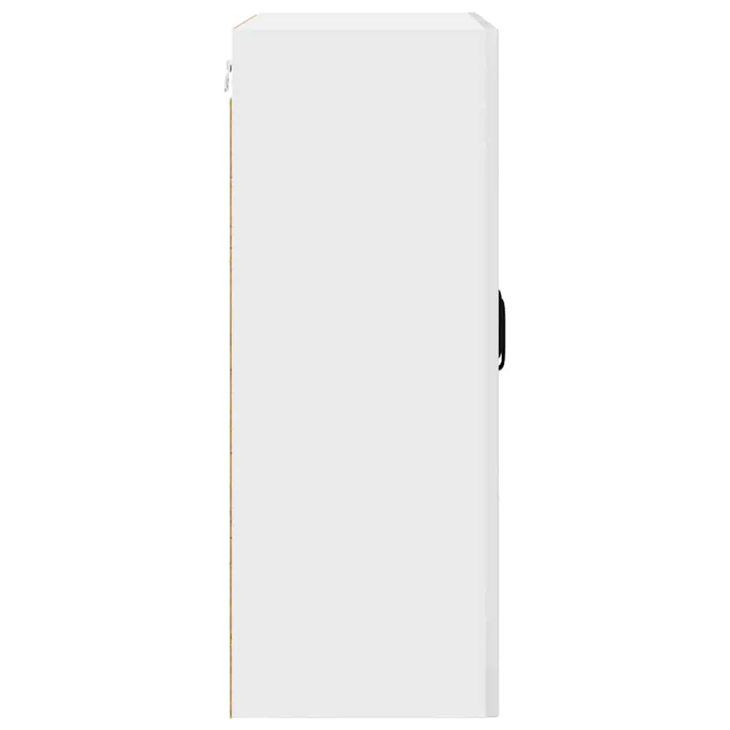 Kitchen Cabinet High Gloss White 60 x 31 x 80 cm Engineered Wood Storage Unit