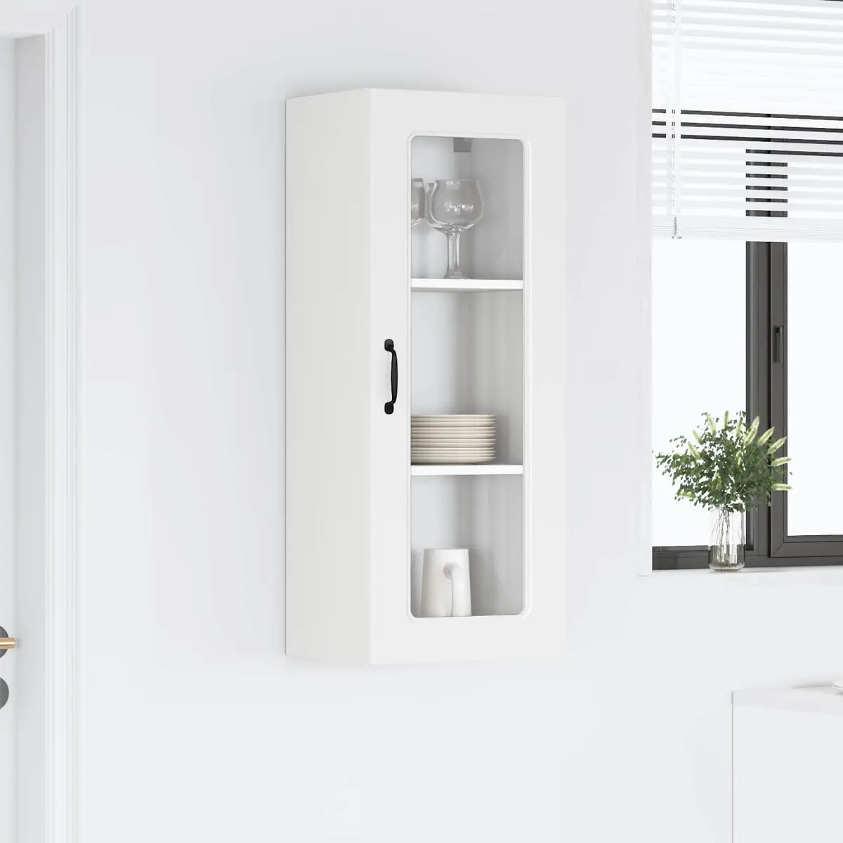 Kitchen Cabinet White 40x31x100cm Engineered Wood Storage