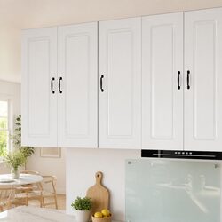 Compact White Kitchen Cabinet, Easy Storage Solution 40x31x100cm