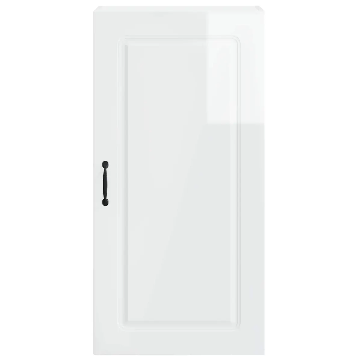 Dishwasher Panel Kitchen Cabinet High Gloss White Engineered Wood Compact Storage 50x31x100cm