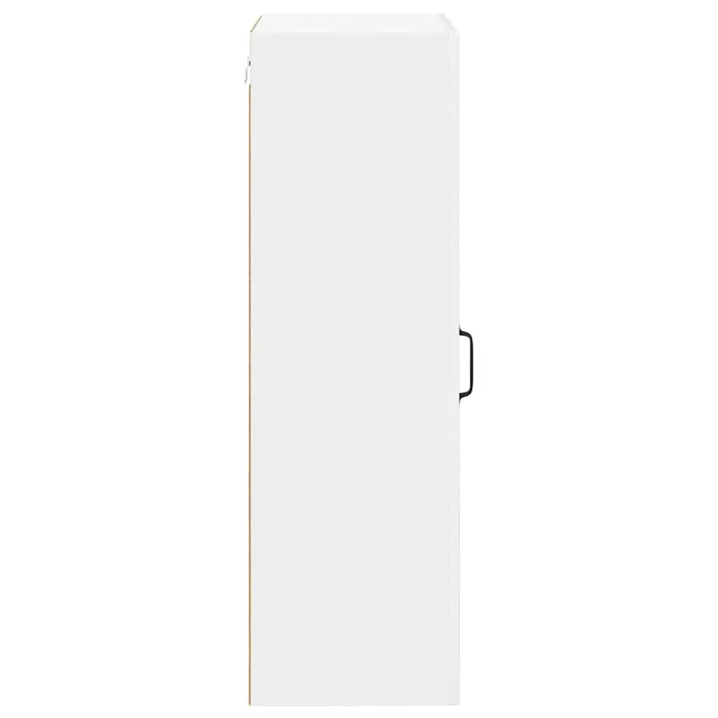 Dishwasher Panel Kitchen Cabinet High Gloss White Engineered Wood Compact Storage 50x31x100cm