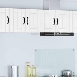 Compact High Gloss White Wall Cabinet for Kitchens 30 x 31 x 40 cm