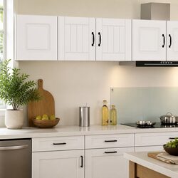 Compact White Kitchen Wall Cabinet: 40 x 31 x 40 cm