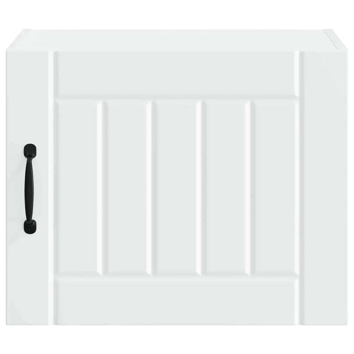 White Wall Cabinet Engineered Wood Kitchen Storage Contemporary Dishwasher Panel