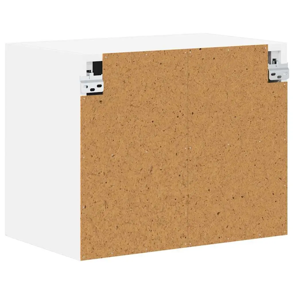 White Wall Cabinet Engineered Wood Kitchen Storage Contemporary Dishwasher Panel