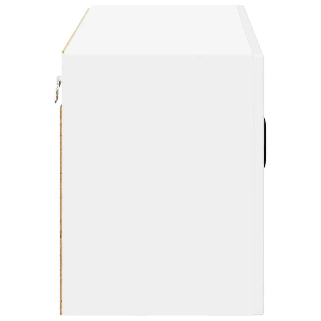 Wall Cabinet Dishwasher Panel High Gloss White Kitchen Storage Engineered Wood