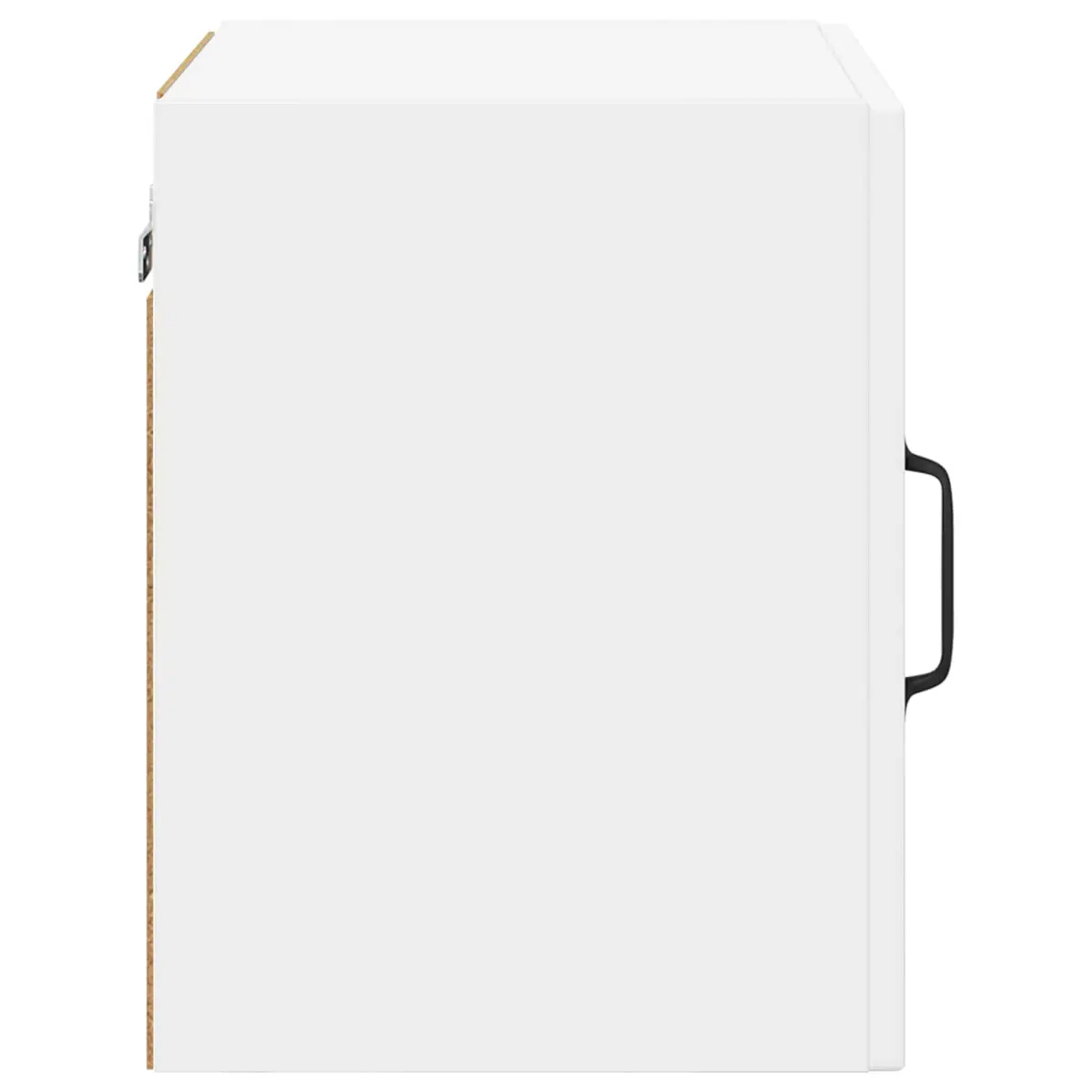 Wall Glass Cabinet White Kitchen Storage 2 Pcs 40 x 31 x 40 cm Modern Shelves