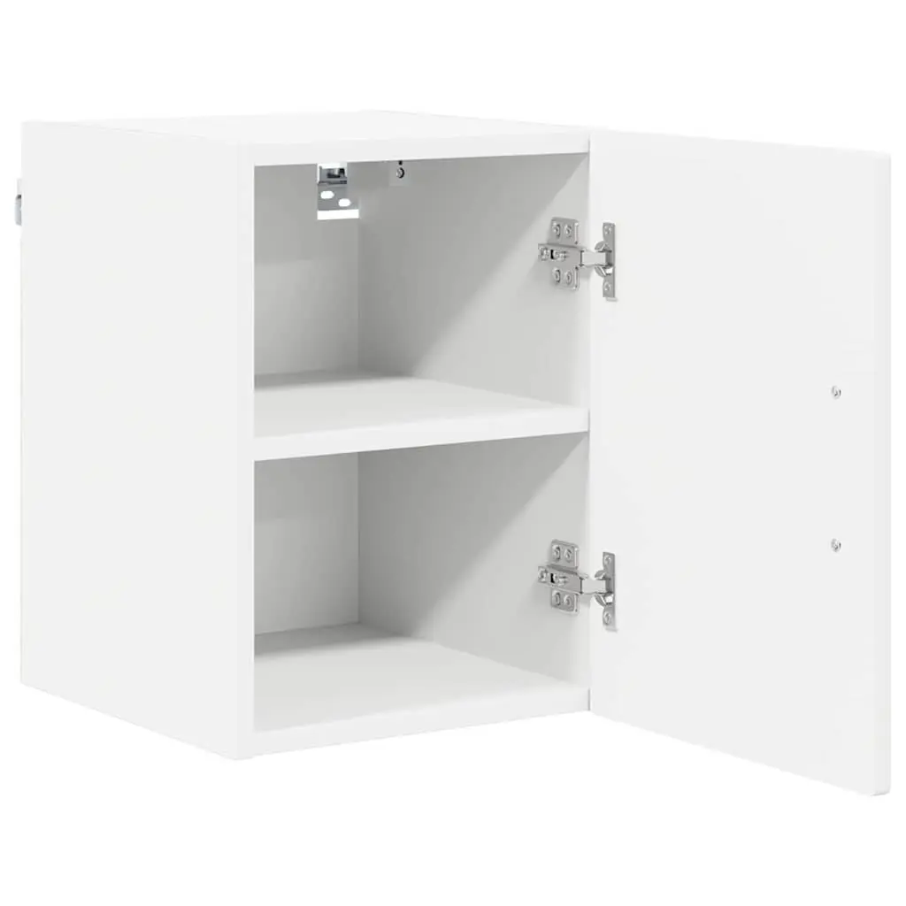 Wall Cabinet White 30 x 31 x 40 cm Modern Kitchen Storage Engineered Wood