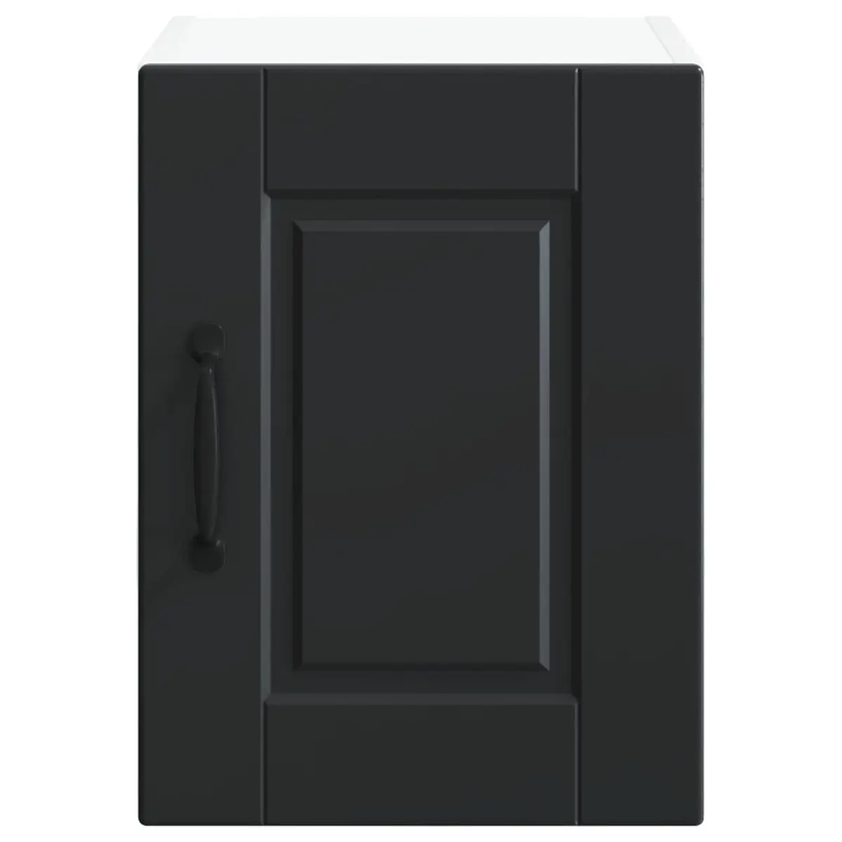 Wall Cabinet Black Engineered Wood 30 x 31 x 40 cm 2 Pieces