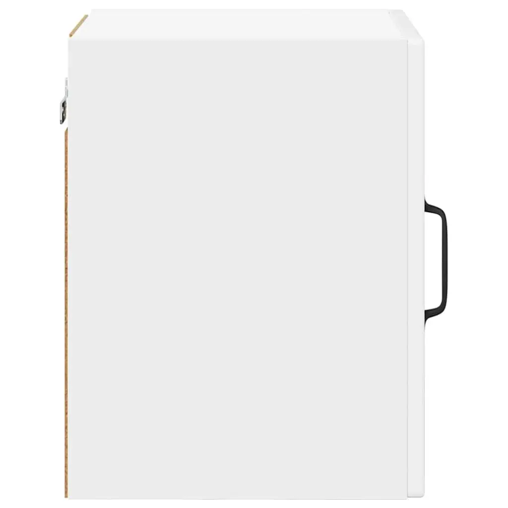 Wall Cabinet High Gloss White 30x31x40cm Modern Wall-mounted Kitchen Storage Organiser 2 pcs
