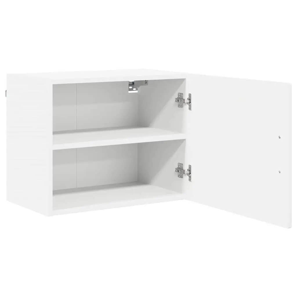 Wall Cabinet Kitchen Storage White 50 x 31 x 40 cm Set of 2 Engineered Wood