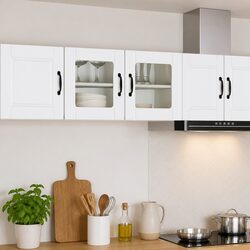 Efficient Wall-Mounted Kitchen Storage Cabinet