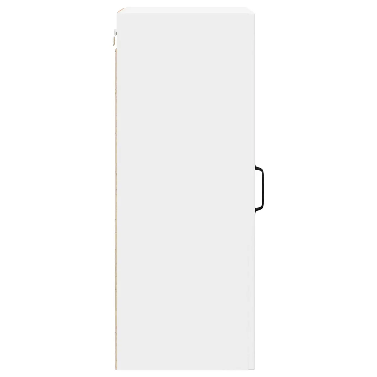 Wall Glass Cabinet PORTO White Kitchen Storage 40x31x80cm Engineered Wood