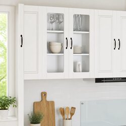 Efficient Wall Glass Cabinet 80x31x80cm for Kitchens