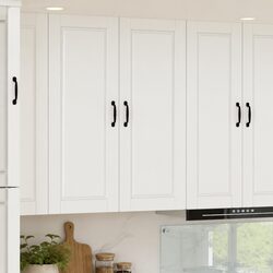 Porto White Wall Cabinet: Efficient Kitchen Storage Solution