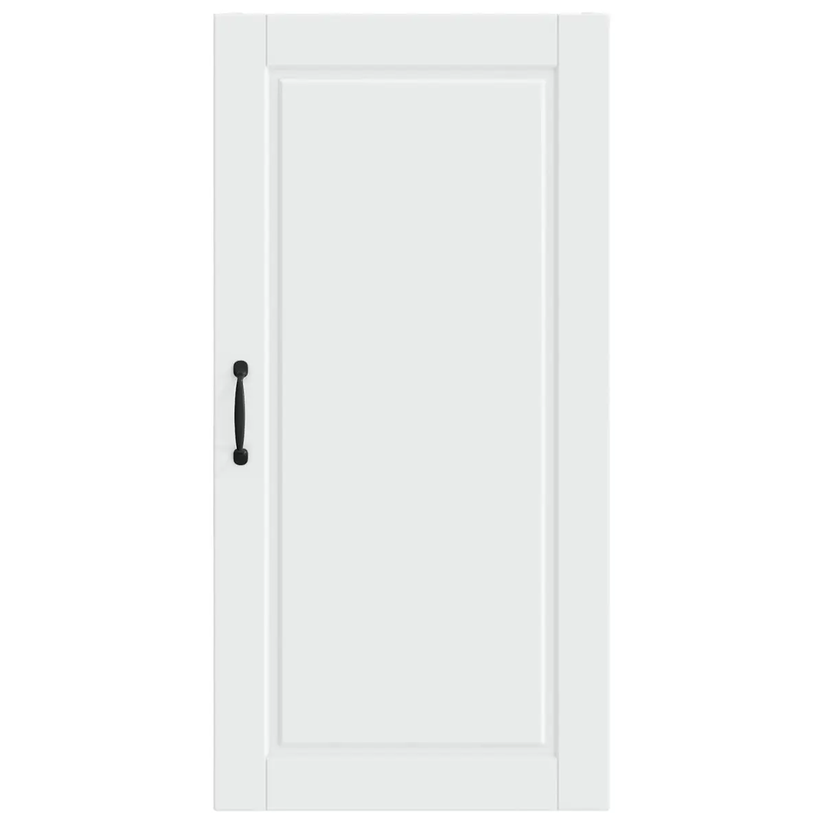 Wall Cabinet White 50x31x100cm Engineered Wood Shelves Organiser