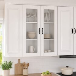 Wall-Mounted Kitchen Cabinet with Modern Design