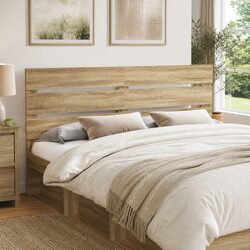 Confidently Designed Brown Headboard - 100 cm