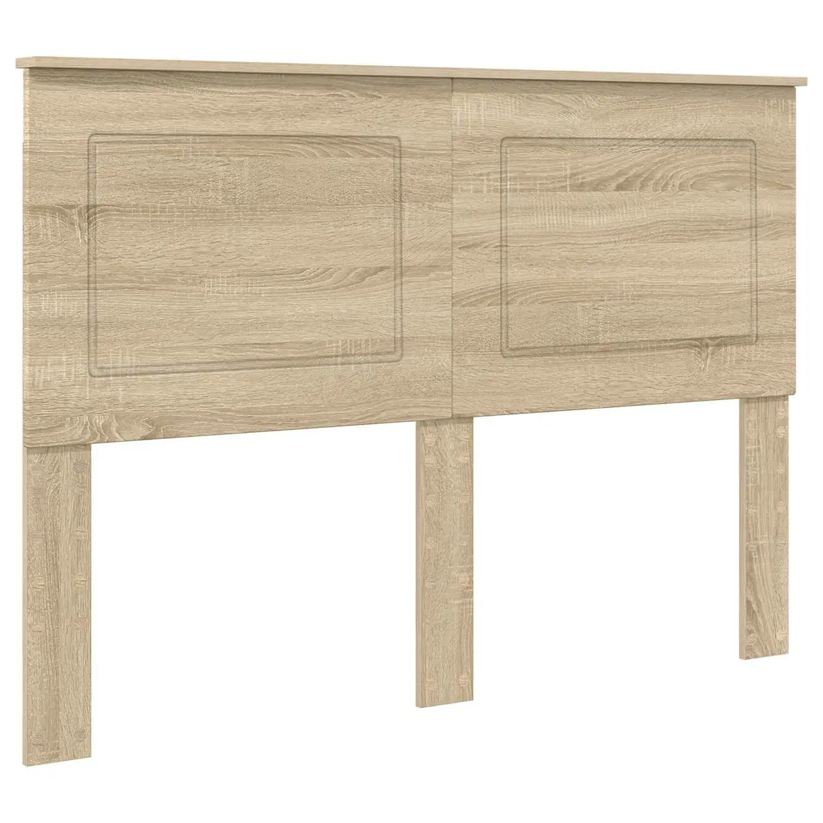 Headboard 100 cm Wall-Mounted Engineered Wood Bedroom Furniture Adjustable